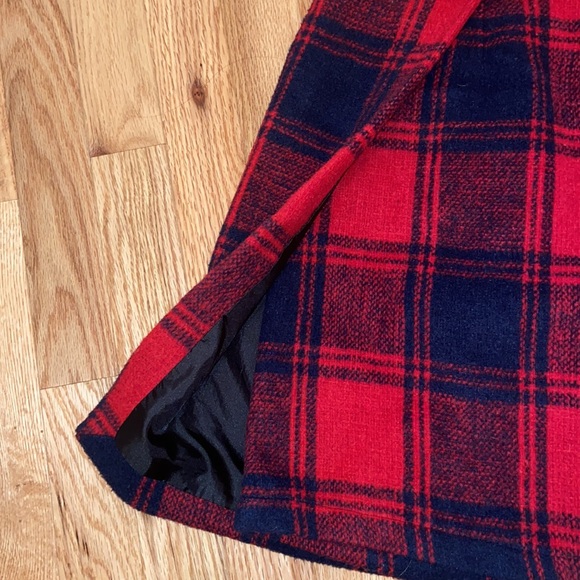 New! Shein plaid flannel skirt - Picture 4 of 6